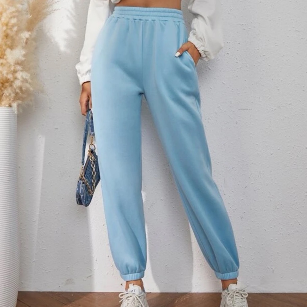 Light Sky Blue Sweatpants